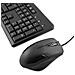 COO-KTR-01U tastiera Mouse incluso Ufficio USB QWERTY Nero - Foto miniatura 4