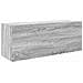 Mobile Da Bagno Grigio Sonoma 80x25x30 Cm In Legno Multistrato - Foto miniatura 2