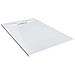 Piatto Doccia Azzurro 80 X 120 X 3 Cm Bianco - Foto miniatura 3