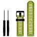 Bracciale Per Garmin Fenix 3 Hr / 6x Gps / 5x Sapphire /descent Mk1 Greenyellow - Foto miniatura 3