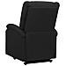 Poltrona Alzapersona Nera In Tessuto - Foto miniatura 4