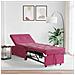 Divano Letto Rosso vino 67 x 194 x 38 cm Velluto - Foto miniatura 2