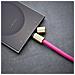 Handykette als Lade- + Datenkabel USB-C bis 1,65m neon pink cavo USB USB C Rosa - Foto miniatura 8