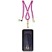 Handykette als Lade- + Datenkabel USB-C bis 1,65m neon pink cavo USB USB C Rosa - Foto miniatura 1