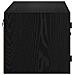 Armadi da Parete 2 pcs Rovere Nero 68 x 37 x 35 cm - Foto miniatura 7