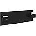 Testata con Comodino 3 pcs Rovere Nero Legno multistrato - Foto miniatura 3