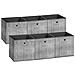 Set organizer multifunzionale grigio per armadio e cassetti x6 - Foto miniatura 2