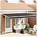 Tenda Retrattile Antracite 350 x 200 cm Poliestere e Metallo - Foto miniatura 2