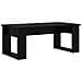 Set di Tavolini da Caffè 2 pcs Rovere Nero Legno multistrato - Foto miniatura 7