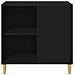 Casa per Gatti Nero 72 x 42.5 x 70 cm Legno multistrato - Foto miniatura 6