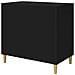 Casa per Gatti Nero 72 x 42.5 x 70 cm Legno multistrato - Foto miniatura 8