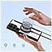 Cover con Tapa per Galaxy S24 Ultra - Pelle /PU, Nero - Foto miniatura 4