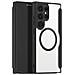 Cover con Tapa per Galaxy S24 Ultra - Pelle /PU, Nero - Foto miniatura 1