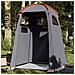 Tenda per Toilette Grigio e Arancione Impermeabile - Foto miniatura 2