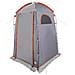 Tenda per Toilette Grigio e Arancione Impermeabile - Foto miniatura 5