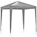 Tenda Party 200 x 200 x 240 cm Grigio Chiaro PE e Acciaio - Foto miniatura 1