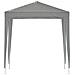 Tenda Party 200 x 200 x 240 cm Grigio Chiaro PE e Acciaio - Foto miniatura 4