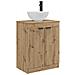 Mobile da bagno con lavabo Rovere Artigianale 54 x 35 x 83 cm - Foto miniatura 1