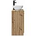 Mobile da bagno con lavabo Rovere Artigianale 54 x 35 x 83 cm - Foto miniatura 5