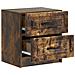 Armadio da Notte con cassetto Rovere Fumo 43 x 34,5 x 44,5 cm - Foto miniatura 3