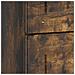 Armadio da Notte con cassetto Rovere Fumo 43 x 34,5 x 44,5 cm - Foto miniatura 7