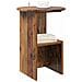 Tavolo laterale Legno antico Ø 39,5 x 55 cm - Foto miniatura 3