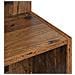 Tavolo laterale Legno antico Ø 39,5 x 55 cm - Foto miniatura 7