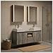 Set di Armadi da Bagno 5 pcs Sonoma grigio Legno ingegnerizzato - Foto miniatura 2