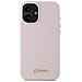 Custodia In Silicone Con Elementi Del Logo In Metallo E Cornice Per ""iphone 16 Plus"" - Rosa - Foto miniatura 6