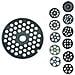 TC 5 Piastra Trafila da 12 mm per Tritacarne Elettrico - Foto miniatura 2