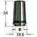 Pinza Elastica Per 1e-2e /dewalt/felisatti/fein/metabo (mm19.6x34) D=8mm 796.880.00 - Foto miniatura 1
