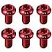 Viti Disco Alu 7075 Set 6 Red - Foto miniatura 1
