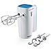 Sbattitore Elettrico HMM5400W con Doppie Fruste Potenza 450 W Colore Bianco / Blu - Foto miniatura 1