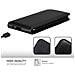 Cadorabo Custodia Compatibile Con Huawei P7 In Nero Di Notte - Coperchio Protettivo In Design Flip Con Chiusura Magnetica - Foto miniatura 2