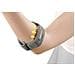 Ep40 Tutore Bracciale per Epicondilite e Epitrocleite Gomito, Fascia Avambraccio con Cuscinetto Compressore EVA, Ideale Gomito del Tennista e Golfista - Foto miniatura 5