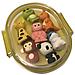 Iwako Japanese Box Set Animals And Sea Life Erasers Yellow - Foto miniatura 1