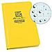 Rito Il Notebook Pioggia Geologica Rigido Laterale Bound - Bianco Giallo 475 X 75 X. 5 Pollici - Foto miniatura 1