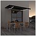 Tenda da Sole Retrattile Manuale LED 450x350 cm Antracite - Foto miniatura 7