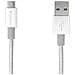 48862 1m USB A Micro-USB A Argento cavo USB - Foto miniatura 4