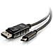 80542 USB-C DisplayPort Nero cavo di interfaccia e adattatore - Foto miniatura 5