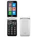 BOSS 4G Cellulare Maxi Display 3.5" Tastiera Fisica Retroilluminata Dual Sim Batteria 1500 mAh Social Skype e WhatsApp Colore Bianco - Foto miniatura 1