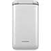 BOSS 4G Cellulare Maxi Display 3.5" Tastiera Fisica Retroilluminata Dual Sim Batteria 1500 mAh Social Skype e WhatsApp Colore Bianco - Foto miniatura 4