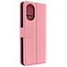 Custodia Huawei Nova 9 E Honor 50 Granulata Portafoglio Supporto Rosa - Foto miniatura 4