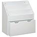 Libreria Per Bambini Con Cassetto E Scomparti, 62,5 X 30 X 70 Cm, Bianco-grigio - Foto miniatura 3