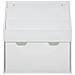Libreria Per Bambini Con Cassetto E Scomparti, 62,5 X 30 X 70 Cm, Bianco-grigio - Foto miniatura 4