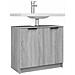 Mobile Bagno Grigio Sonoma 64,5x33,5x59 Cm In Legno Multistrato - Foto miniatura 7