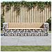 Panca Giardino Design Gabbione 244x71x65,5 cm Massello di Pino - Foto miniatura 1