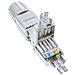 InLine Connettore per cavi Cat.6A, schermato, accoppiatore senza attrezzi, Cat6a, Argento, Femmina, Dritto, Cat6a, 22/24 - Foto miniatura 3