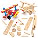 Kit Di Aeroplani In Legno Baker Ross (confezione Da 2) Da Realizzare, Dipingere E Regalare Per I Bambini, Confezione Da 2 Pezzi - Foto miniatura 1