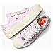 Chuck Taylor All Star Lift Platform Y2k Heart A09115c, Donne, Bianca, 36.5 - Foto miniatura 2
